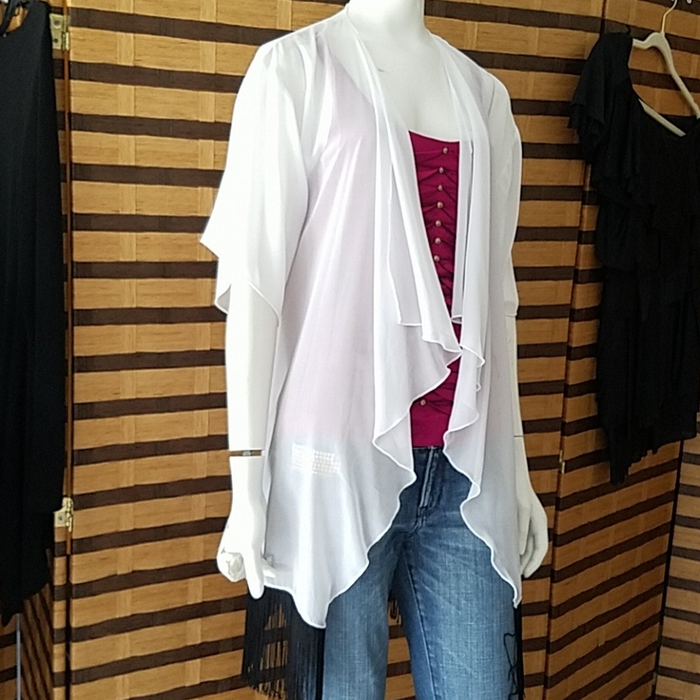 NWT! LulaRoe sheer jacket